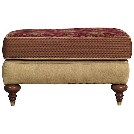 Rectangular Upholstered Ottoman